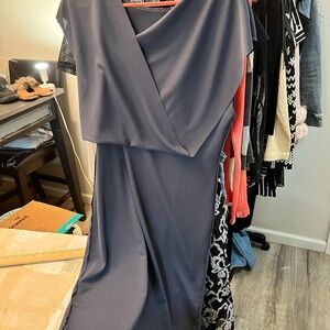 Elegant Blue Women's Dress